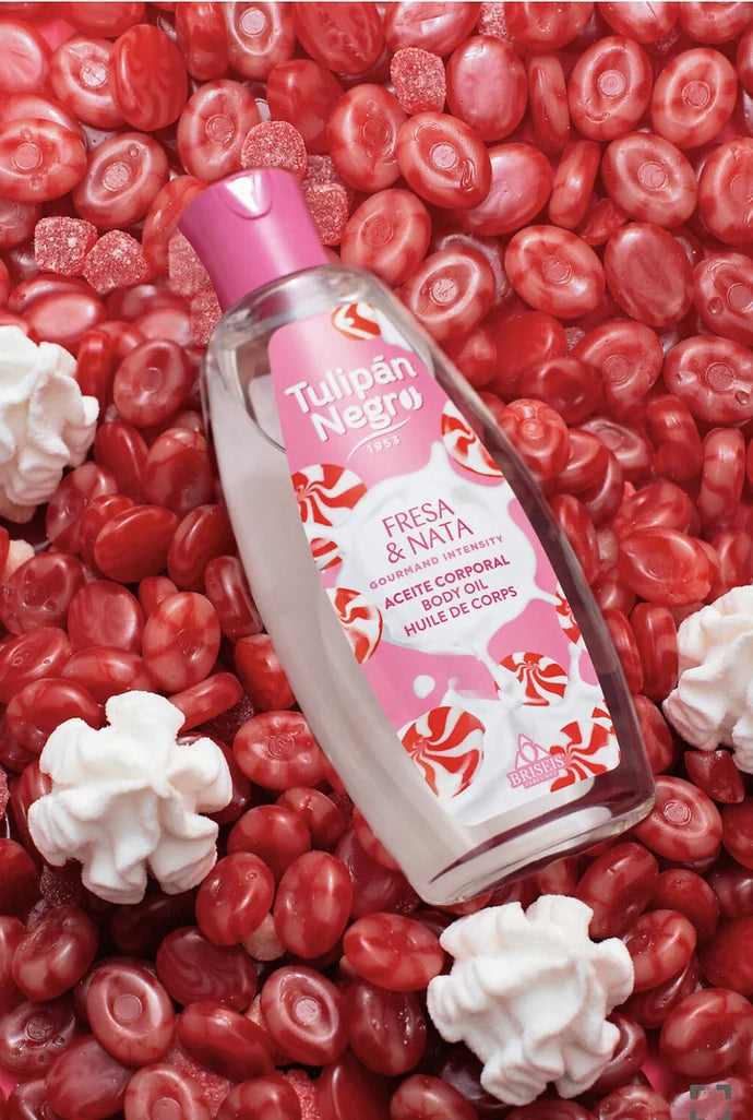 Huile corporelle Fraise Chantilly