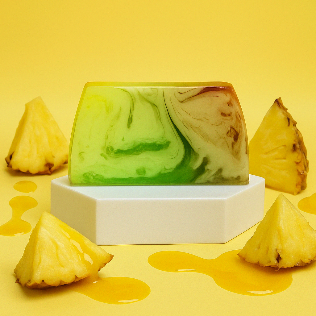 Tranche de savon Ananas