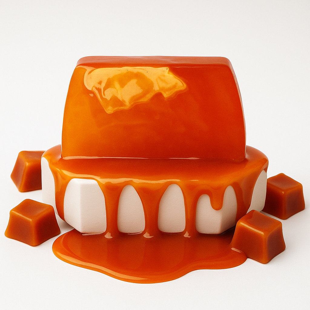 Tranche de savon Caramel
