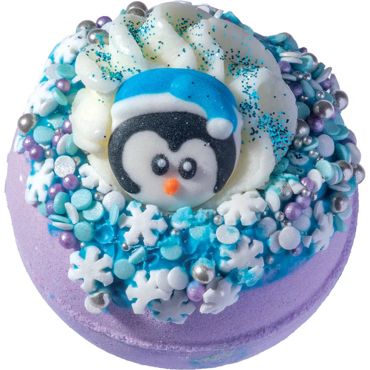 Bombe de bain bébé pingouin