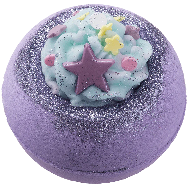 Bombe de bain bébé disco étoilé
