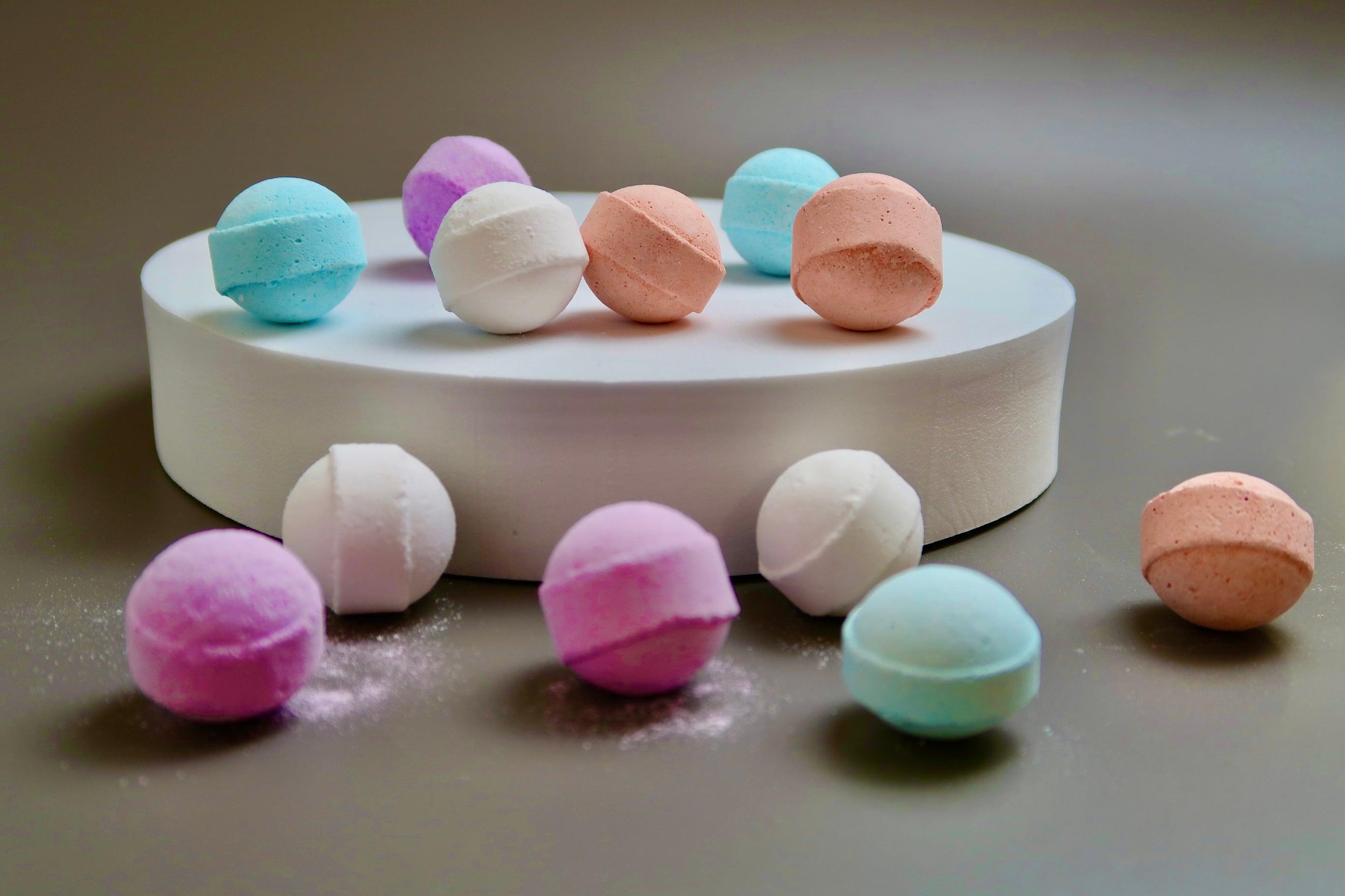 mini billes de bain