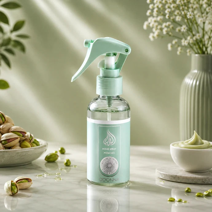 Spray textile pistache cream