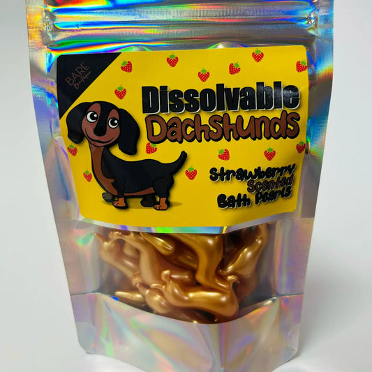 15 perles de bain en forme de chien