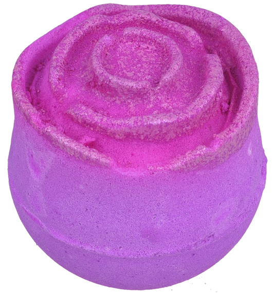 Bombe de bain rose améthyste
