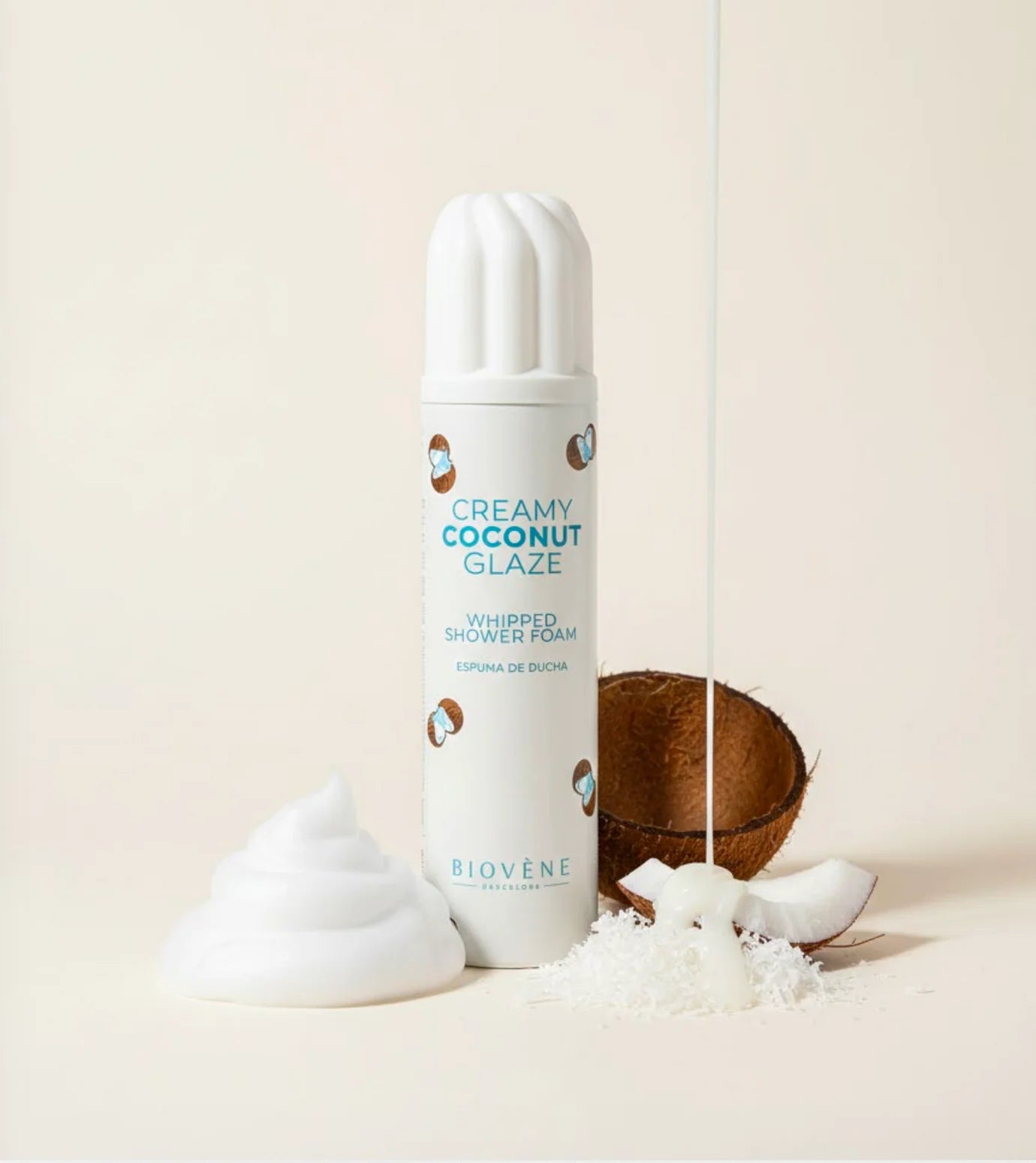 Mousse de douche 250ml - parfums aux choix