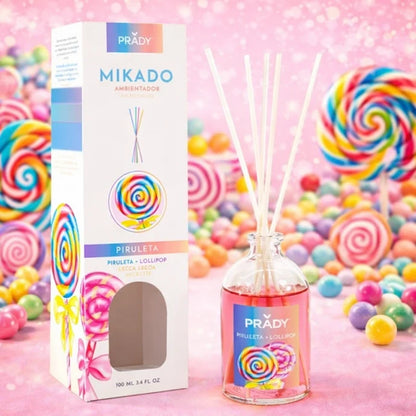 Diffuseur Mikado Bâtonnets diffèrent parfums