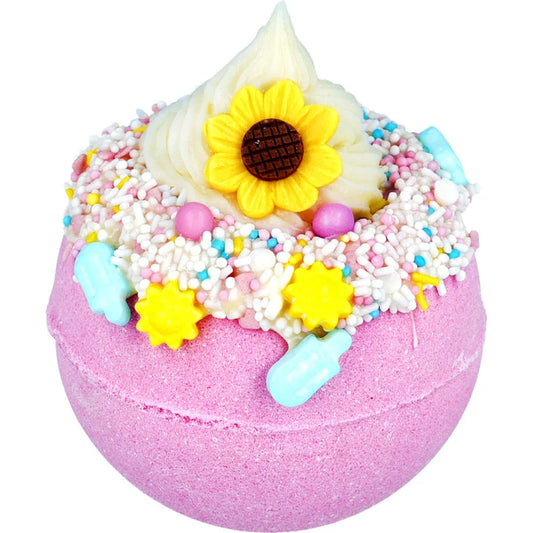 Bombe de bain fleurs d'été
