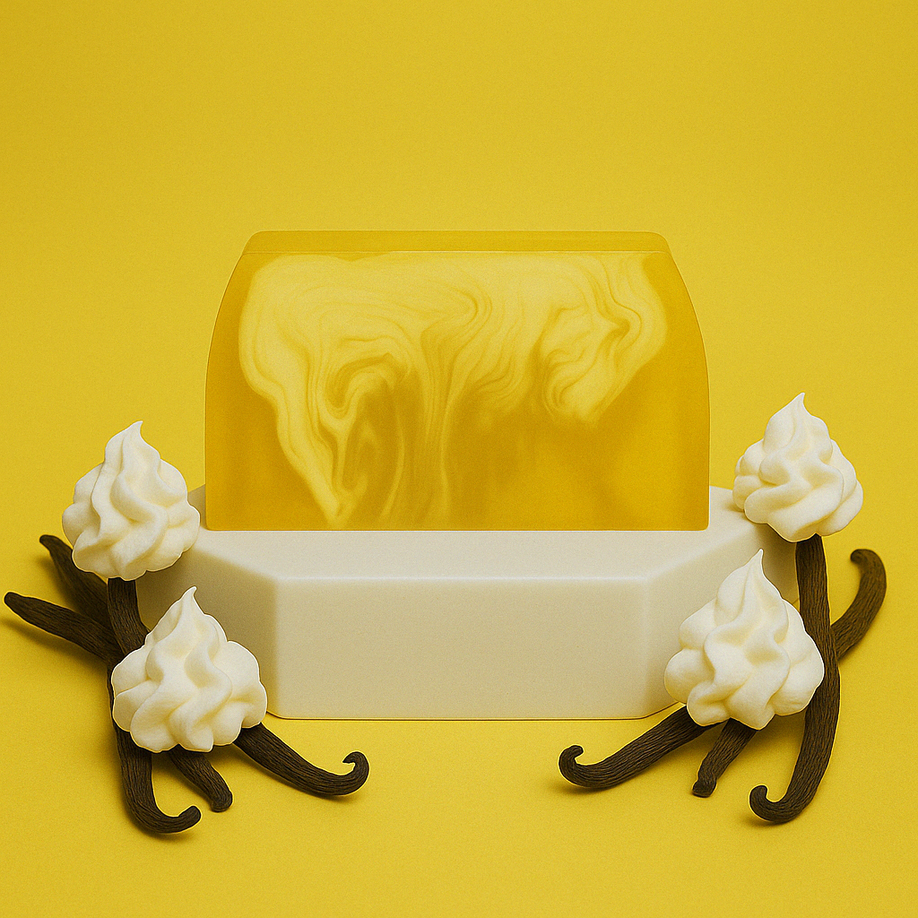 Tranche de savon Vanille gourmande