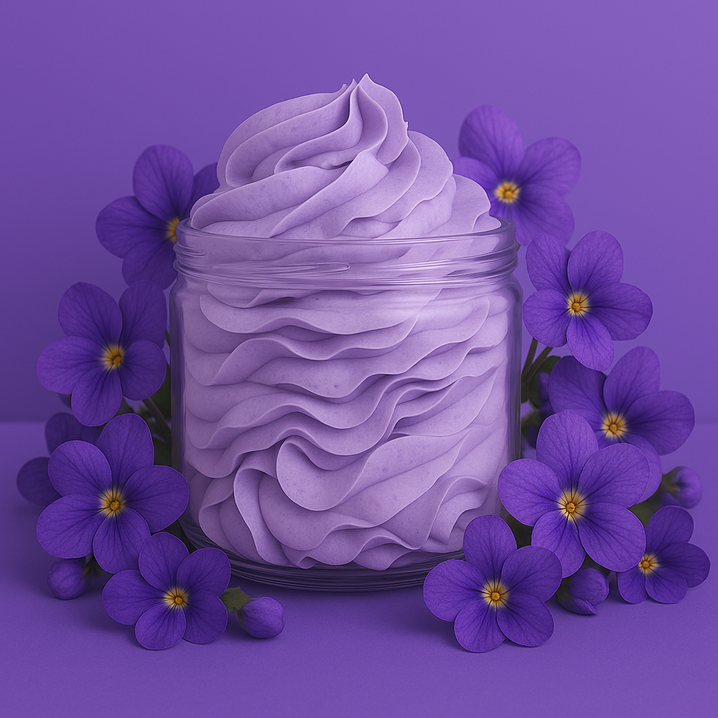 Savon fouetté Violette