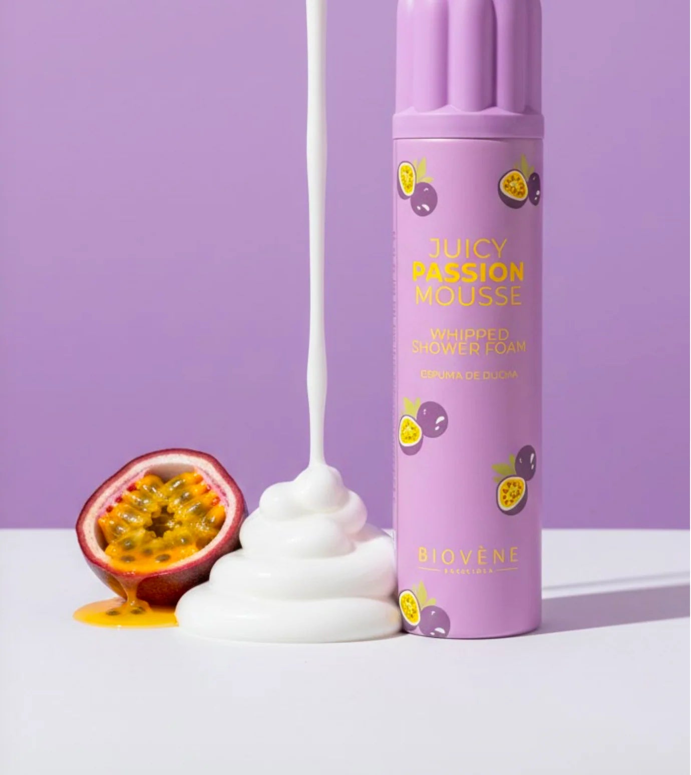 Mousse de douche 250ml - parfums aux choix