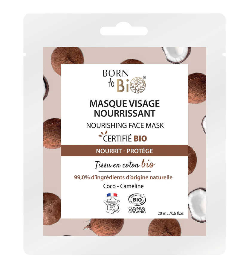 Masque visage Nourrissant en coton