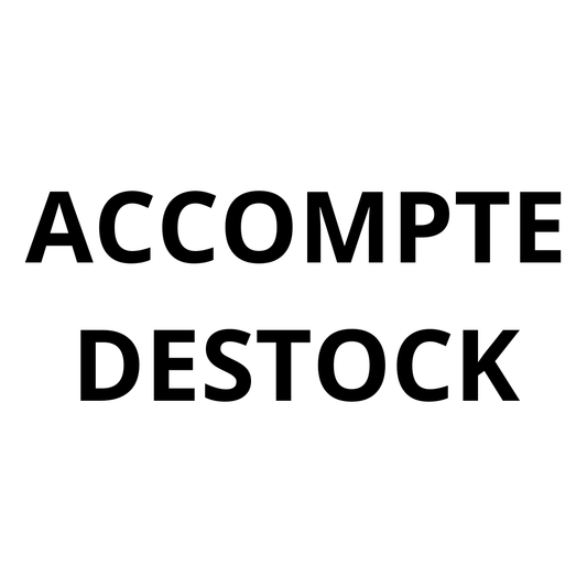 ACCOMPTE DESTOCK
