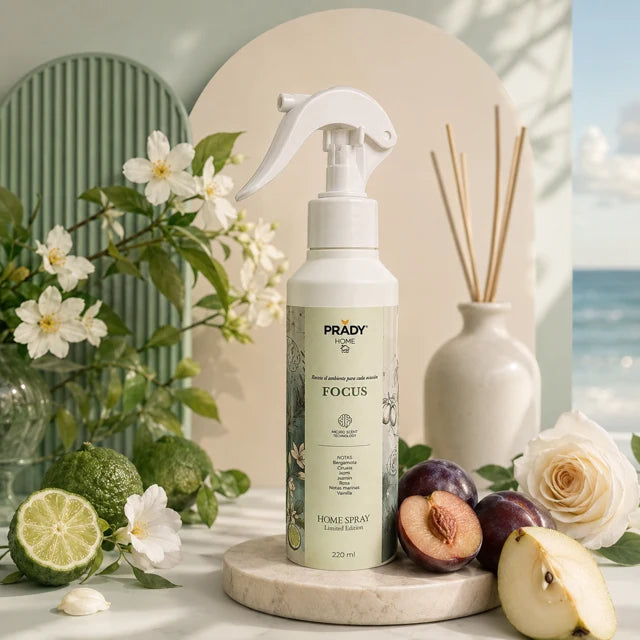Spray d'Ambiance Maison et Tissu FOCUS