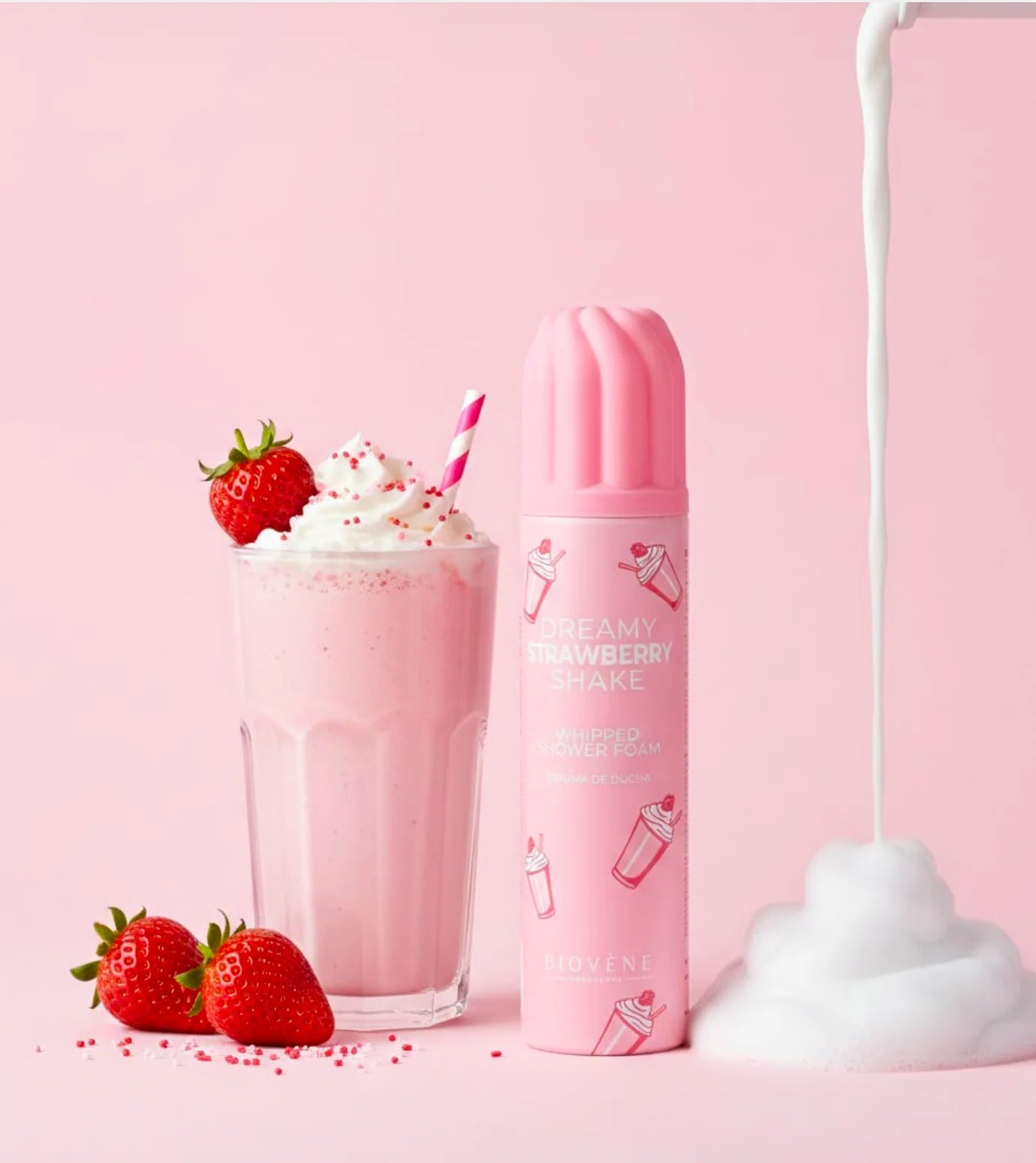 Mousse de douche 250ml - parfums aux choix