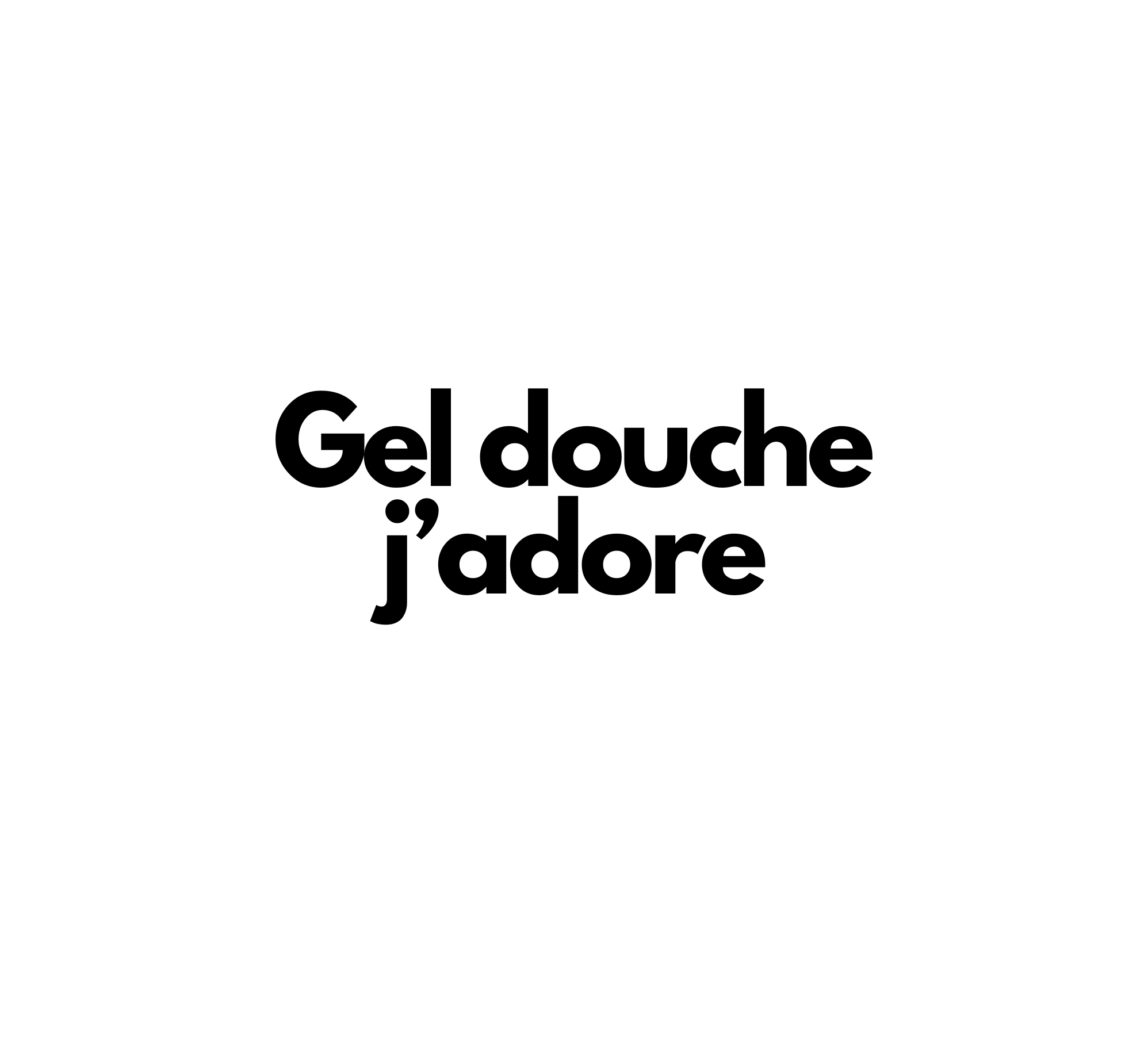 Gel douche J'adore