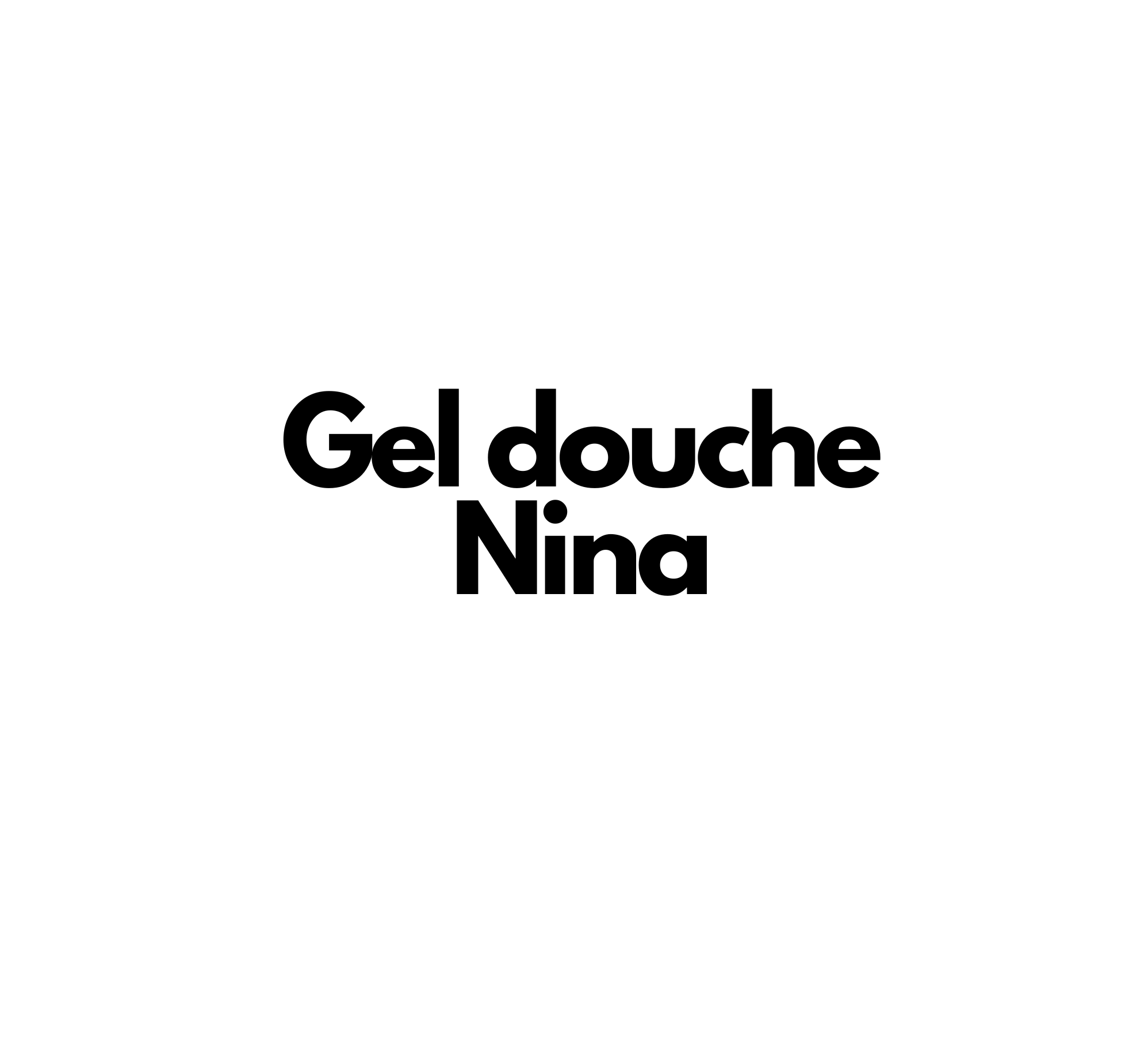 Gel douche Nina