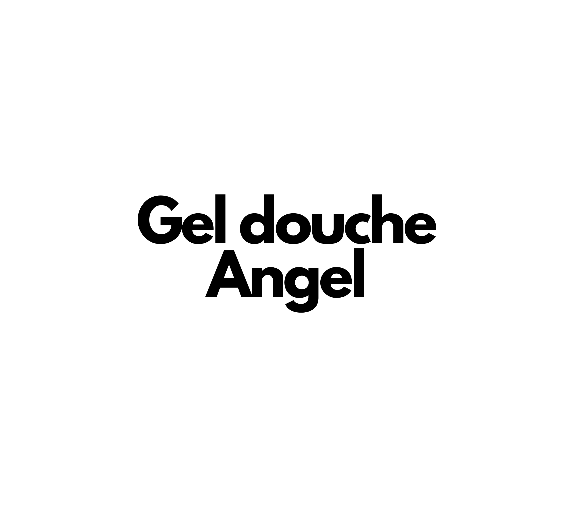 Gel douche Angel