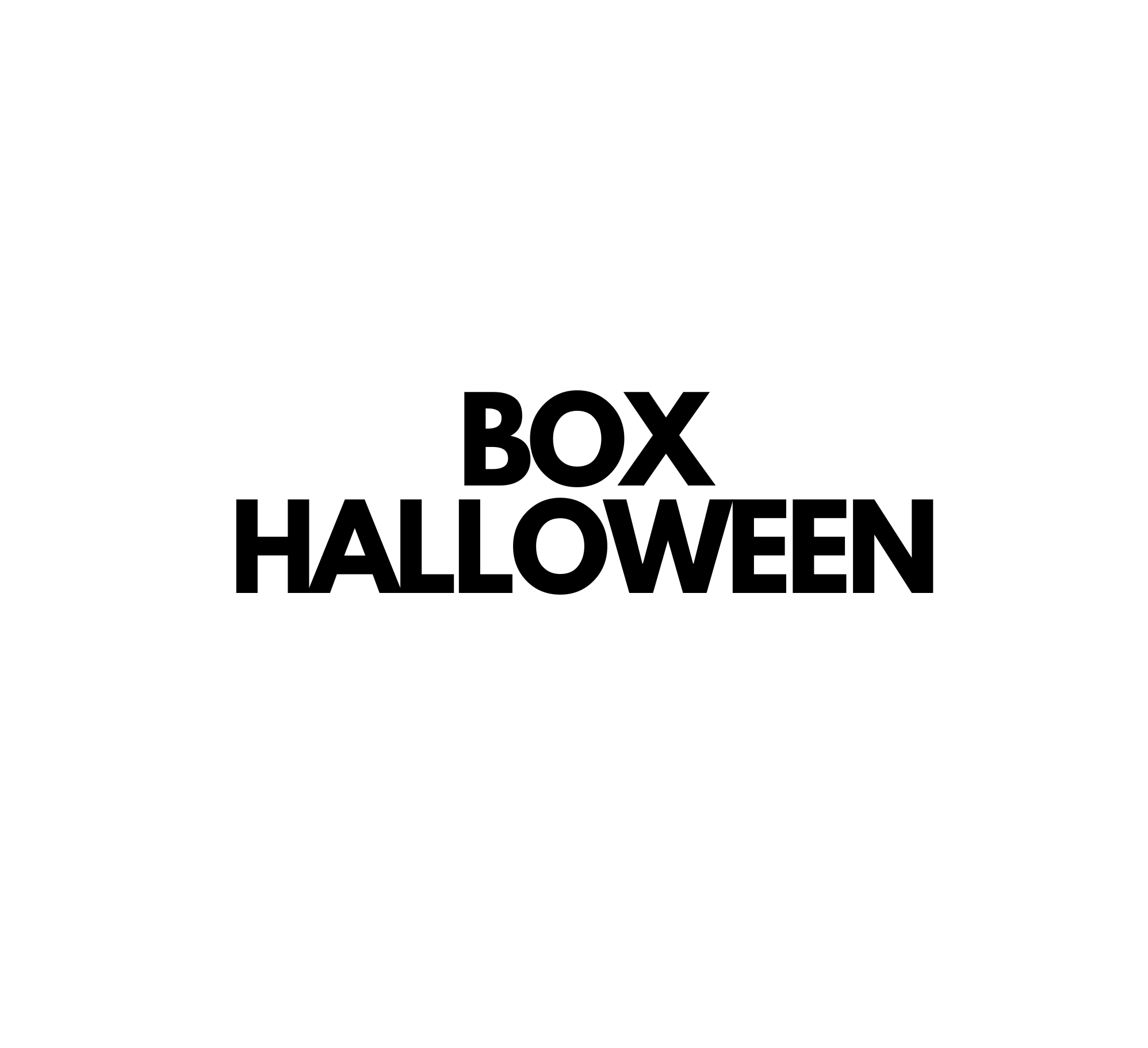 BOX HALLOWEEN