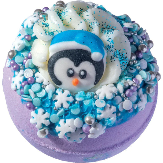 Bombe de bain bébé pingouin